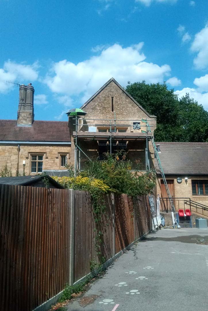 Shere-Primary-School-Rear-elevation-long-view