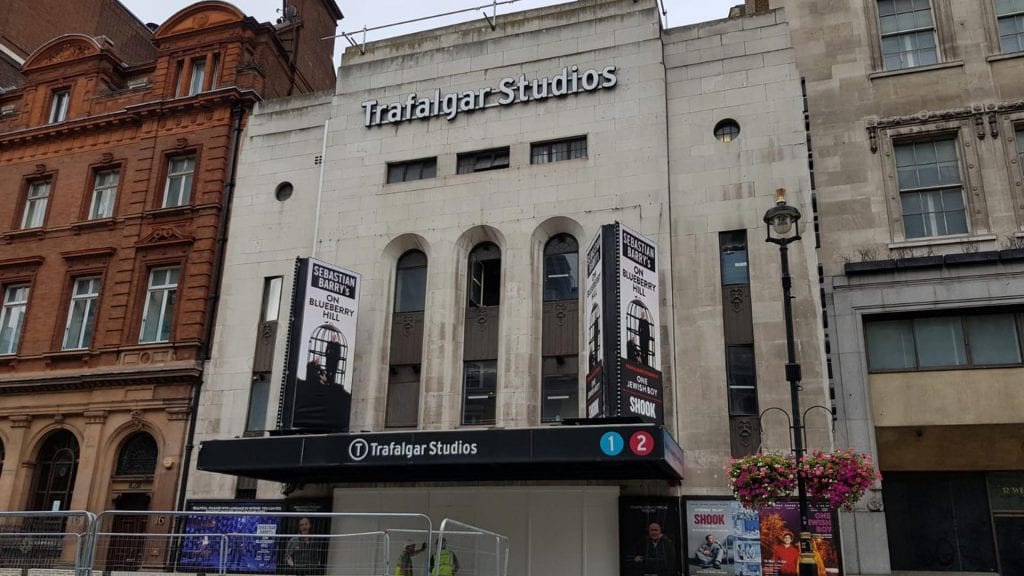 Trafalgar-Studioes-Front-theatre-with-barriers