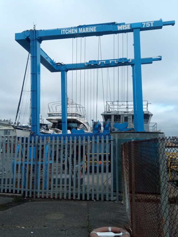 Southampton Boart Yard Gantry